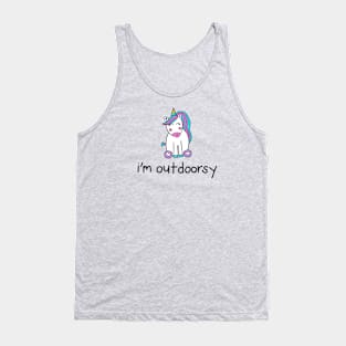 Unicorn Outdoorsy Tank Top